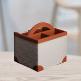 Maxbell Remote Control Holder Desktop Storage Box for Living Room Bedside Countertop