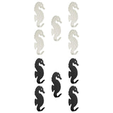 Maxbell 5 Pieces Wall Mounted Coat Hooks Multi Purpose for Entryway Bathroom Bedroom Black