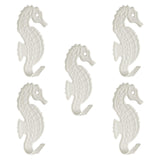 Maxbell 5 Pieces Wall Mounted Coat Hooks Multi Purpose for Entryway Bathroom Bedroom White