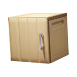 Maxbell Storage Bins with Lid Dustproof Clothes Storage Box for Dorm Bathroom Office 32cmx32.5cmx32.5cm