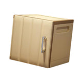 Maxbell Storage Bins with Lid Dustproof Clothes Storage Box for Dorm Bathroom Office 32cmx32.5cmx32.5cm
