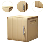 Maxbell Storage Bins with Lid Dustproof Clothes Storage Box for Dorm Bathroom Office 32cmx32.5cmx32.5cm
