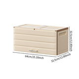 Maxbell Storage Bins with Lid Dustproof Clothes Storage Box for Dorm Bathroom Office 64cmx32.5cmx32.5cm