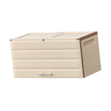 Maxbell Storage Bins with Lid Dustproof Clothes Storage Box for Dorm Bathroom Office 64cmx32.5cmx32.5cm