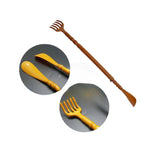 Maxbell Self Back Scratcher Handheld Wooden for Men Women Back Scratching Claws