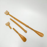 Maxbell Self Back Scratcher Handheld Wooden for Men Women Back Scratching Claws