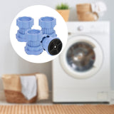 Maxbell 4x Washing Machine Foot Pads Washer Dryer Pedestals for Sofa Tables Cabinets