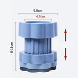 Maxbell 4x Washing Machine Foot Pads Washer Dryer Pedestals for Sofa Tables Cabinets