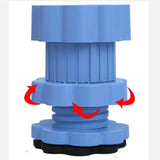 Maxbell 4x Washing Machine Foot Pads Washer Dryer Pedestals for Sofa Tables Cabinets