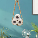 Maxbell Toilet Paper Holder Toilet Paper Roll Storage for Home Bedroom Decoration