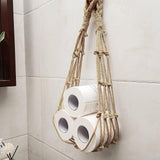 Maxbell Toilet Paper Holder Toilet Paper Roll Storage for Home Bedroom Decoration