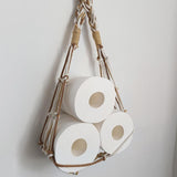 Maxbell Toilet Paper Holder Toilet Paper Roll Storage for Home Bedroom Decoration