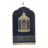 Maxbell Prayer Rug with Tassels Thick Gift Decoration Praying Rug for Kids Men Women