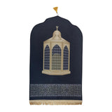Maxbell Prayer Rug with Tassels Thick Gift Decoration Praying Rug for Kids Men Women