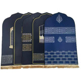 Maxbell Prayer Rug with Tassels Thick Gift Decoration Praying Rug for Kids Men Women