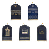 Maxbell Prayer Rug with Tassels Thick Gift Decoration Praying Rug for Kids Men Women