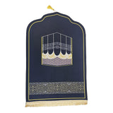 Maxbell Prayer Rug with Tassels Thick Gift Decoration Praying Rug for Kids Men Women