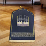 Maxbell Prayer Rug with Tassels Thick Gift Decoration Praying Rug for Kids Men Women