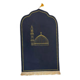 Maxbell Prayer Rug with Tassels Thick Gift Decoration Praying Rug for Kids Men Women