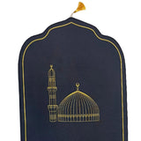 Maxbell Prayer Rug with Tassels Thick Gift Decoration Praying Rug for Kids Men Women