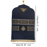 Maxbell Prayer Rug with Tassels Thick Gift Decoration Praying Rug for Kids Men Women