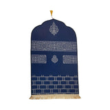 Maxbell Prayer Rug with Tassels Thick Gift Decoration Praying Rug for Kids Men Women