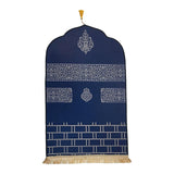 Maxbell Prayer Rug with Tassels Thick Gift Decoration Praying Rug for Kids Men Women