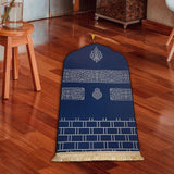 Maxbell Prayer Rug with Tassels Thick Gift Decoration Praying Rug for Kids Men Women