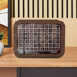 Maxbell Wooden Money Box with Counter Jar Wooden Savings Box for Children's Day Kids 1000 GBP