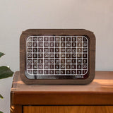 Maxbell Wooden Money Box with Counter Jar Wooden Savings Box for Children's Day Kids 1000 GBP