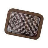 Maxbell Wooden Money Box with Counter Jar Wooden Savings Box for Children's Day Kids 1000 GBP