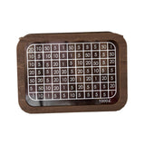 Maxbell Wooden Money Box with Counter Jar Wooden Savings Box for Children's Day Kids 1000 GBP