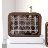 Maxbell Wooden Money Box with Counter Jar Wooden Savings Box for Children's Day Kids 1000 GBP