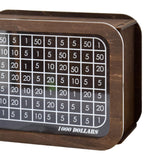 Maxbell Wooden Money Box with Counter Jar Wooden Savings Box for Children's Day Kids 1000 Dollar