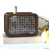 Maxbell Wooden Money Box with Counter Jar Wooden Savings Box for Children's Day Kids 1000 EUR