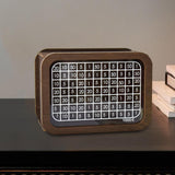 Maxbell Wooden Money Box with Counter Jar Wooden Savings Box for Children's Day Kids 1000 EUR