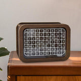 Maxbell Wooden Money Box with Counter Jar Wooden Savings Box for Children's Day Kids 1000 EUR