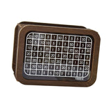 Maxbell Wooden Money Box with Counter Jar Wooden Savings Box for Children's Day Kids 1000 EUR