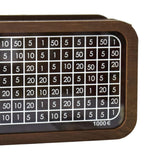 Maxbell Wooden Money Box with Counter Jar Wooden Savings Box for Children's Day Kids 1000 EUR