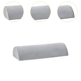 Maxbell Neck Pillow Easy to Wash Portable Semi-cylindrical Pillow for Dorm Men Women