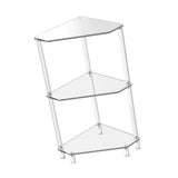 Maxbell Corner Side Table Multipurpose End Table for Kitchen Small Space Restaurant