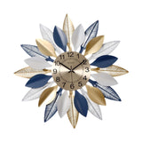 Maxbell Large Wall Clock Creative Round Big Clock for Bedroom Dining Room Restaurant