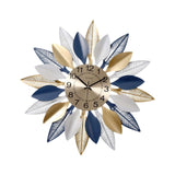 Maxbell Large Wall Clock Creative Round Big Clock for Bedroom Dining Room Restaurant