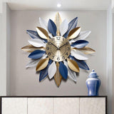 Maxbell Large Wall Clock Creative Round Big Clock for Bedroom Dining Room Restaurant