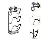 Maxbell Pot Lid Organizer Rack No Drill Kitchen Shelf for Cabinet Cutting Board Wall