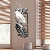 Maxbell Pot Lid Organizer Rack No Drill Kitchen Shelf for Cabinet Cutting Board Wall