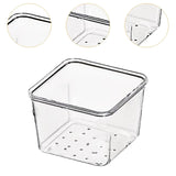Maxbell Drawer Organizer Clear for Bedroom Dresser Kitchen Gadgets Utensils Bathroom 7.5cmx7.5cm