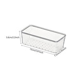 Maxbell Drawer Organizer Clear for Bedroom Dresser Kitchen Gadgets Utensils Bathroom 15cmx7.5cm