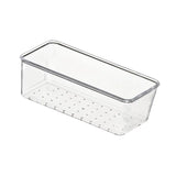 Maxbell Drawer Organizer Clear for Bedroom Dresser Kitchen Gadgets Utensils Bathroom 15cmx7.5cm