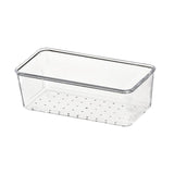 Maxbell Drawer Organizer Clear for Bedroom Dresser Kitchen Gadgets Utensils Bathroom 15cmx7.5cm